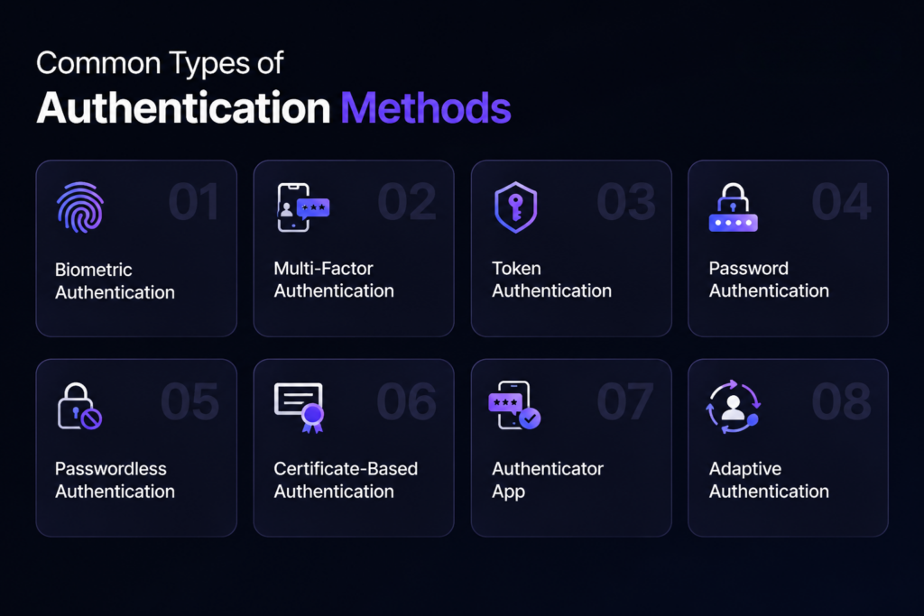 authentication methods