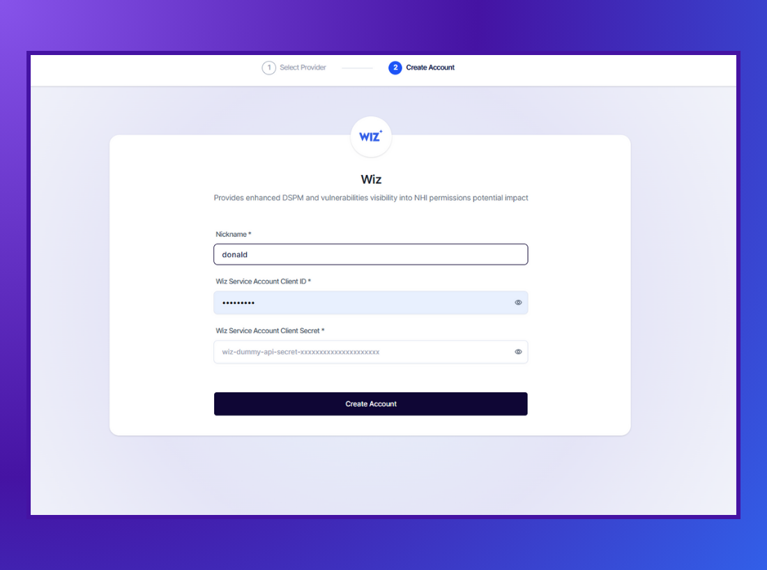 Wiz Onboarding