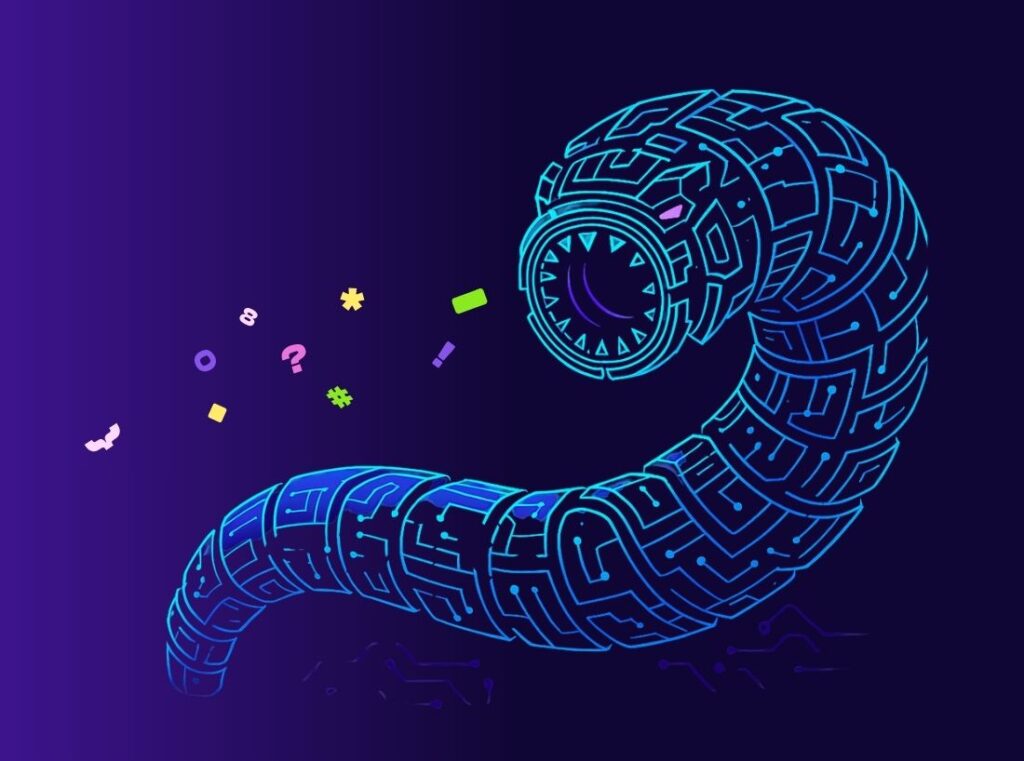 Shai hulud worm
